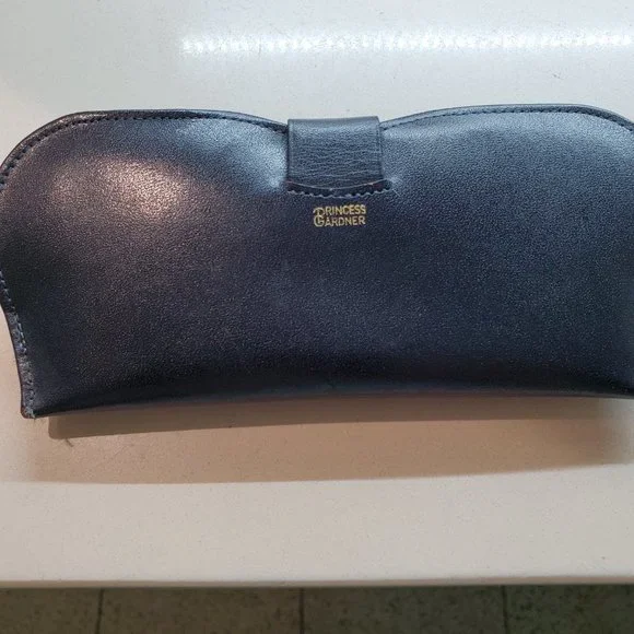 TRUE VINTAGE LEATHER EYEGLASS CASE - Picture 2 of 2